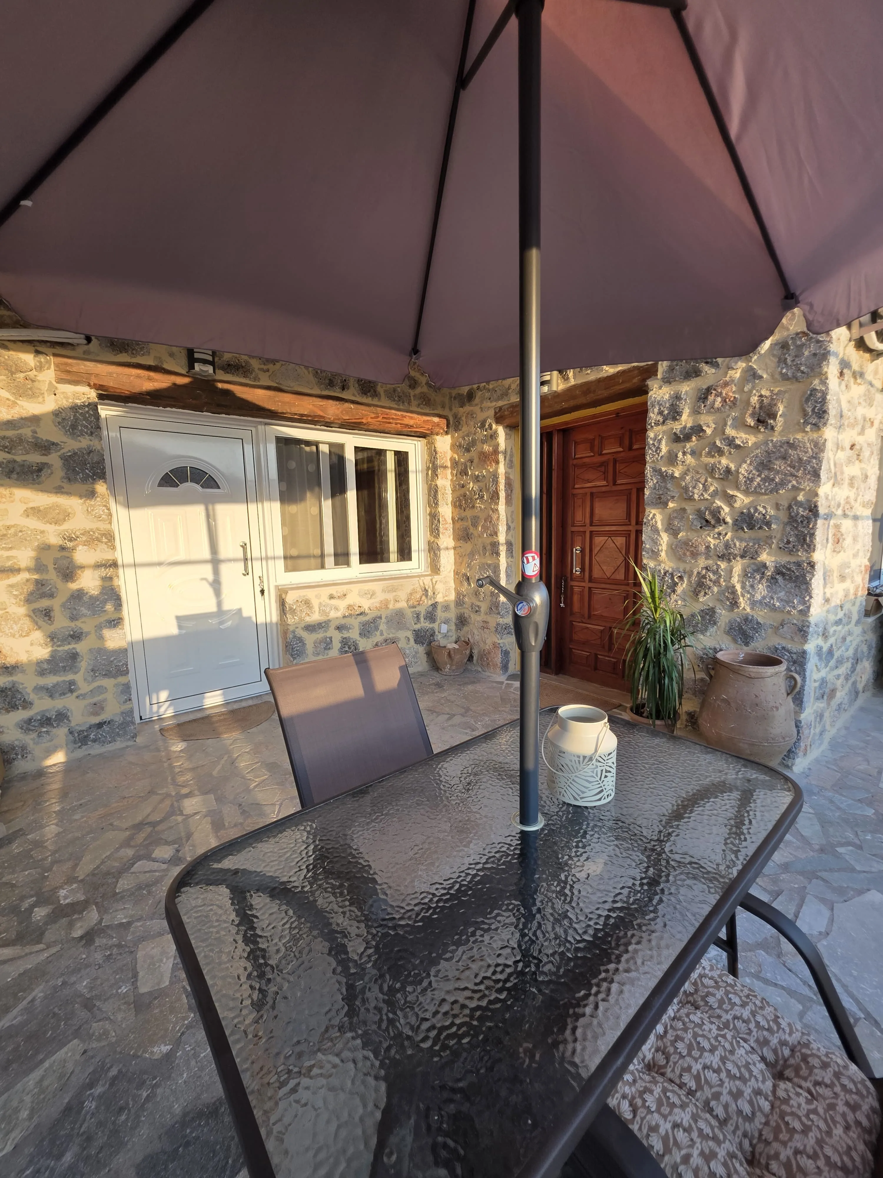 Stone Apartment outdoor space